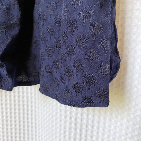 Navy Blue Summer Dress with Bow on Back by Topshop - Picture 6 of 7